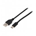 Kabel USB A/C zlacený